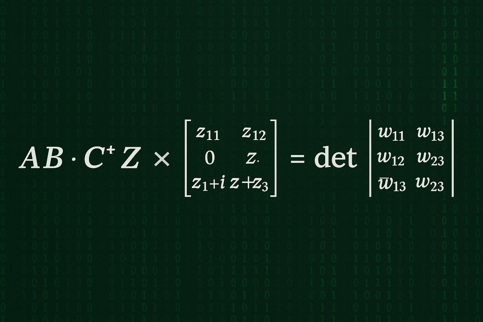 Matrix operations